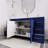 59.05512'' Single Bathroom Vanity with Acrylic Top