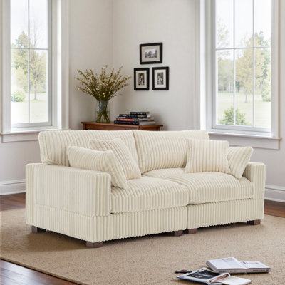 Armchair With Cushion And Soft Pillow