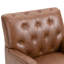 Fauteuil moderne en cuir de 28,5 po Annalese-71856051