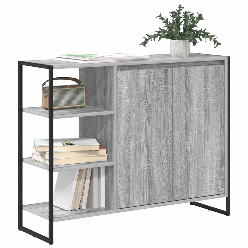 96.5cm Sideboard, Grey Sonoma