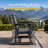 Patio Glider 2-Person Bench With Cup Holders-126437679