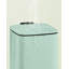 19.5x24x25.5cm Steel Kitchen Trash Can-109306553