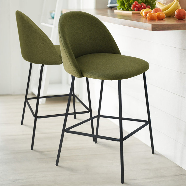 Ballance 25'' Upholstered Low Back Counter Stool
