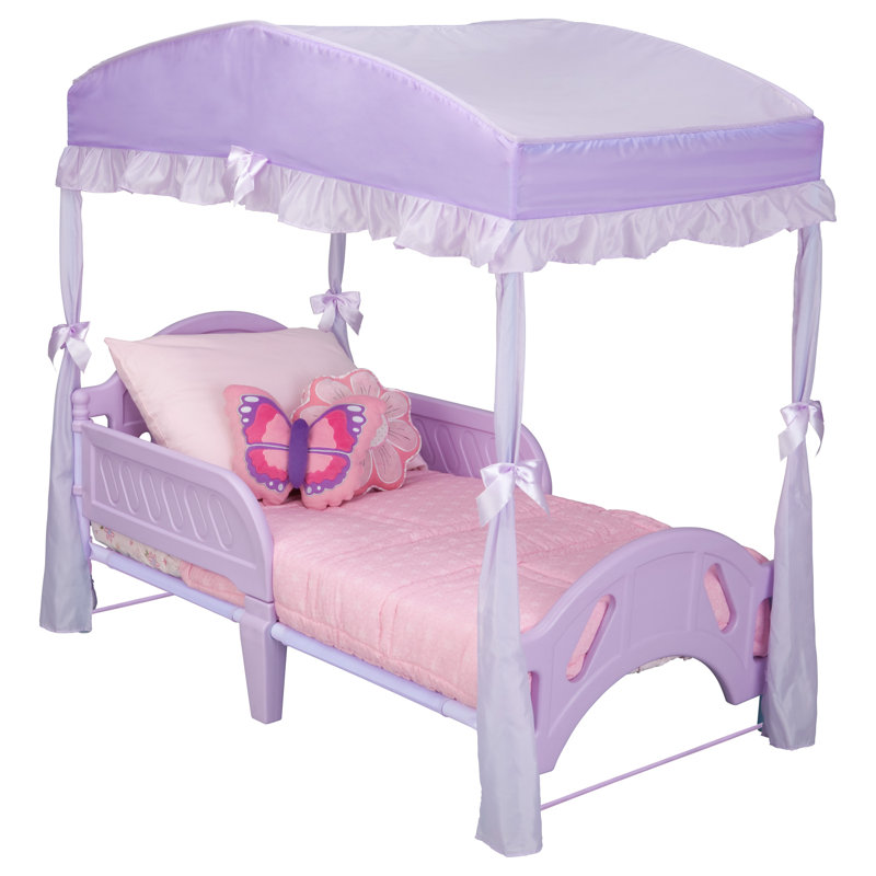 Auvent pour lit d'enfant, Mauve