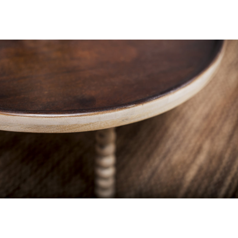 Kehlen Solid Wood Four Leg Coffee Table, 35cm H x 60cm W x 60cm D