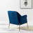 Cleo 26" Wide Contemporary Chair with Recessed Arms-530174133
