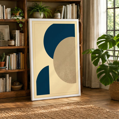 Balance Geometric - Wrapped Canvas