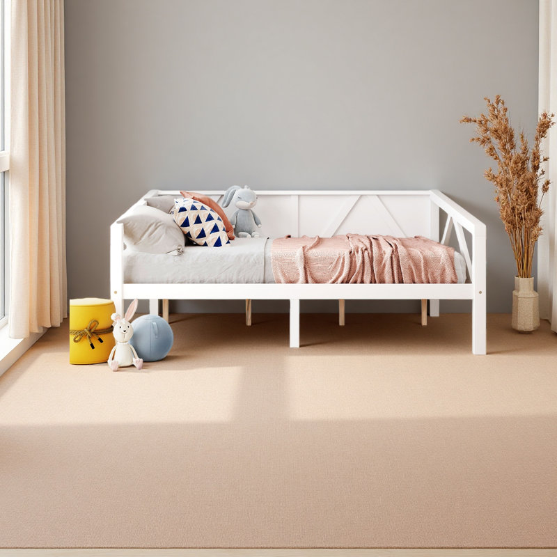 Lit de jour double, Complet/Double, White