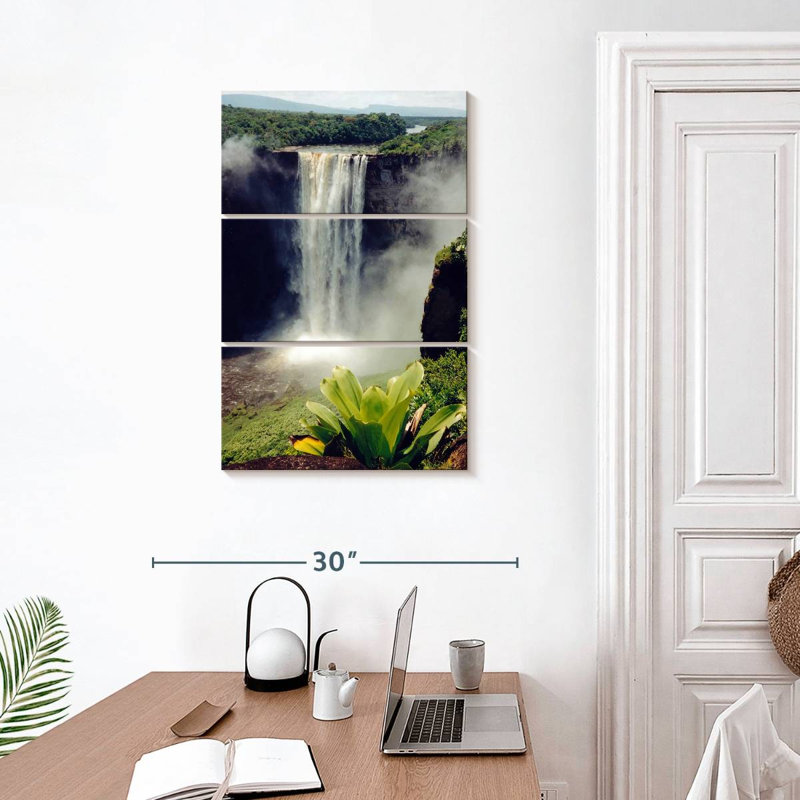 Alvord View Of Kaieteur Falls, 32" H x 20" W