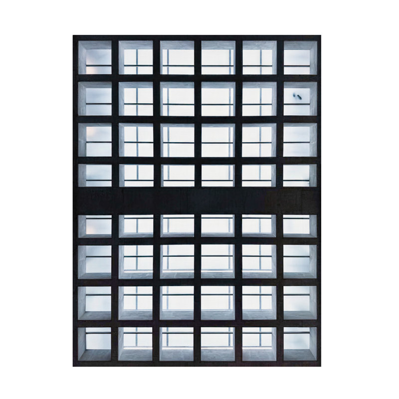 Art sur toile, plafond transparent, Ling-zingué, H 32 po x l 24 po