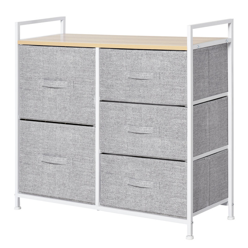 Kia 83cm W 5 - Drawer Chest of Drawers