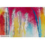Rearing Up Hand Painted Canvas Print