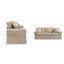 Fiona 222Cm Flared Arms Sofa-485701735