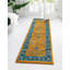 Tapis de couloir traditionnel Artez couleur jaune soleil-1940126325