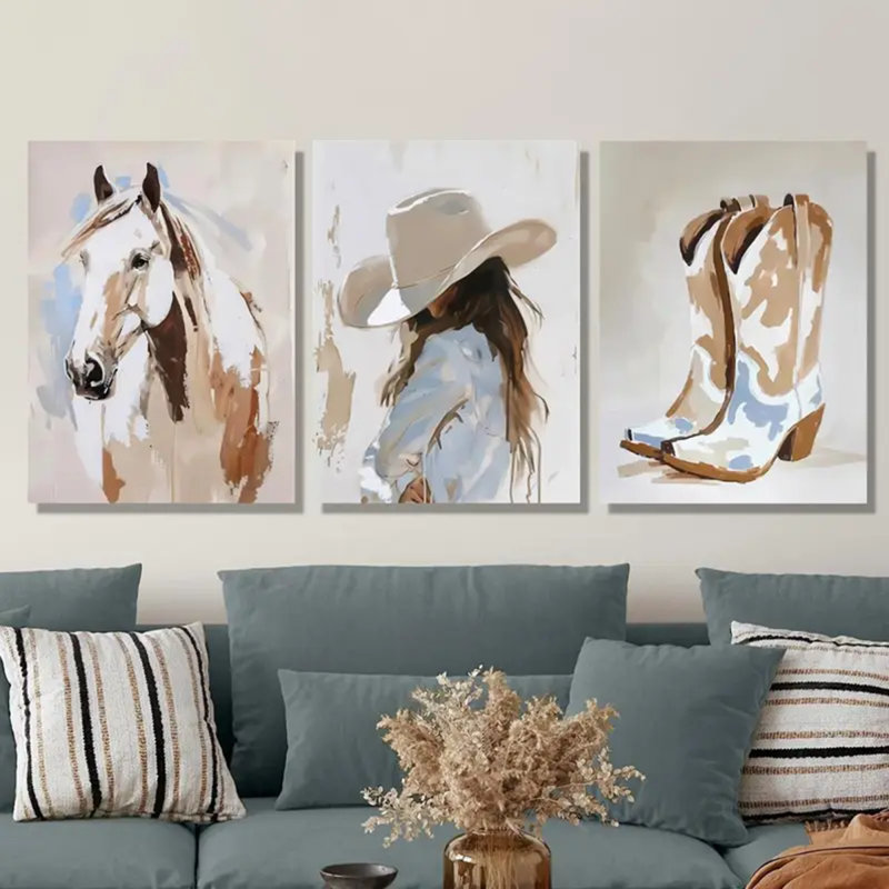 3 Piece Wrapped Canvas Print