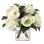 Magnolia And Hydrangea In Square Vase