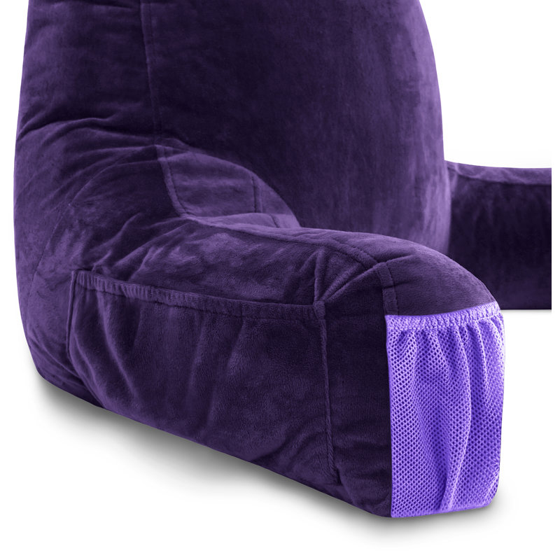  Housse et insert de coussin de lecture, Mauve