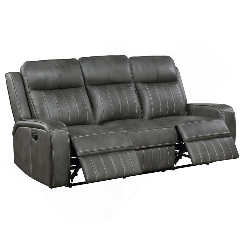 Forrest Grey Motion Reclining Sofa