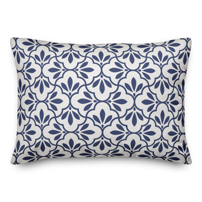  Housse et insert de coussin rectangulaire Quatrefoil