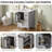 24" Bathroom Vanity With Ceramic Sink, Soft-Close Door-1190297852