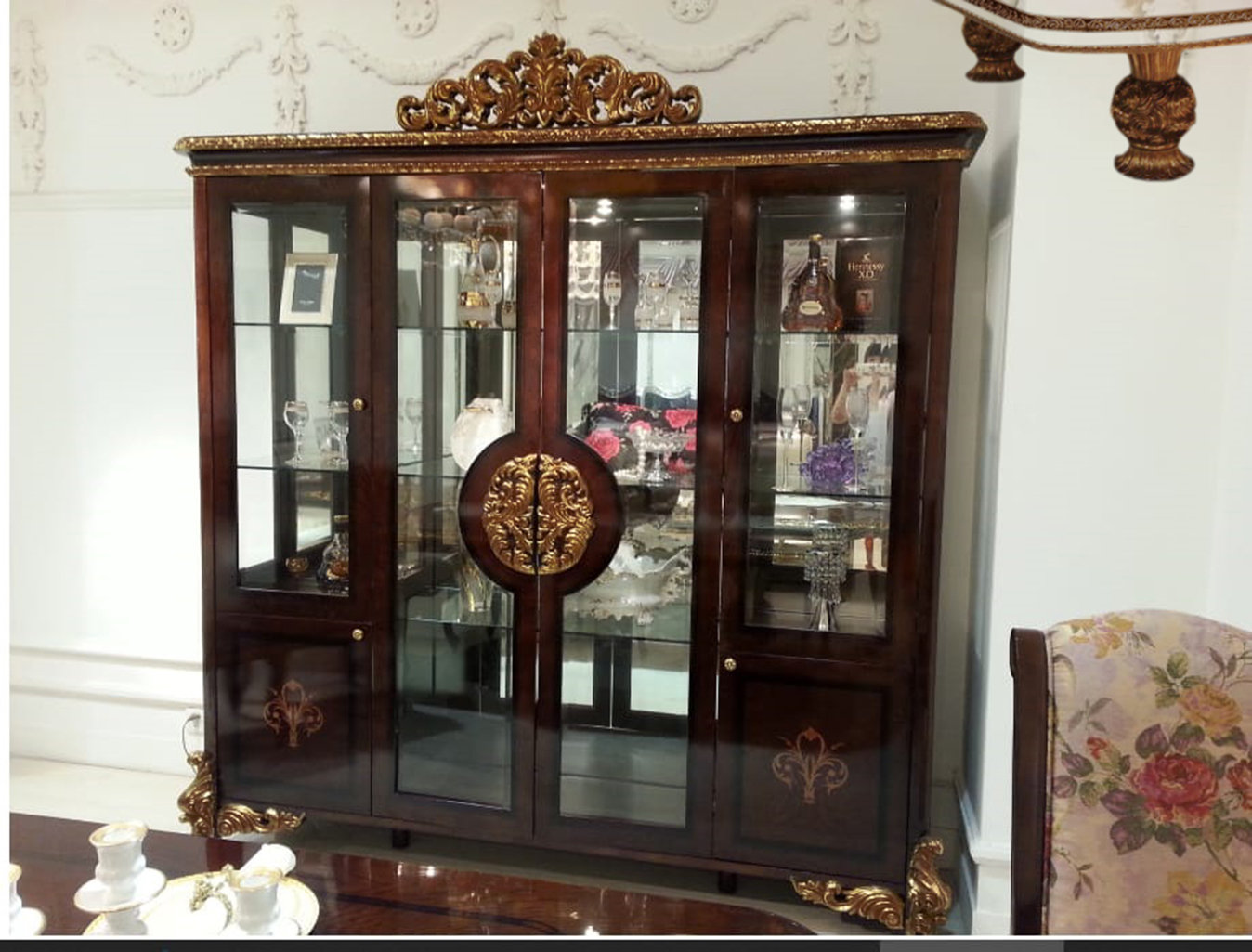 Lighted China Cabinet