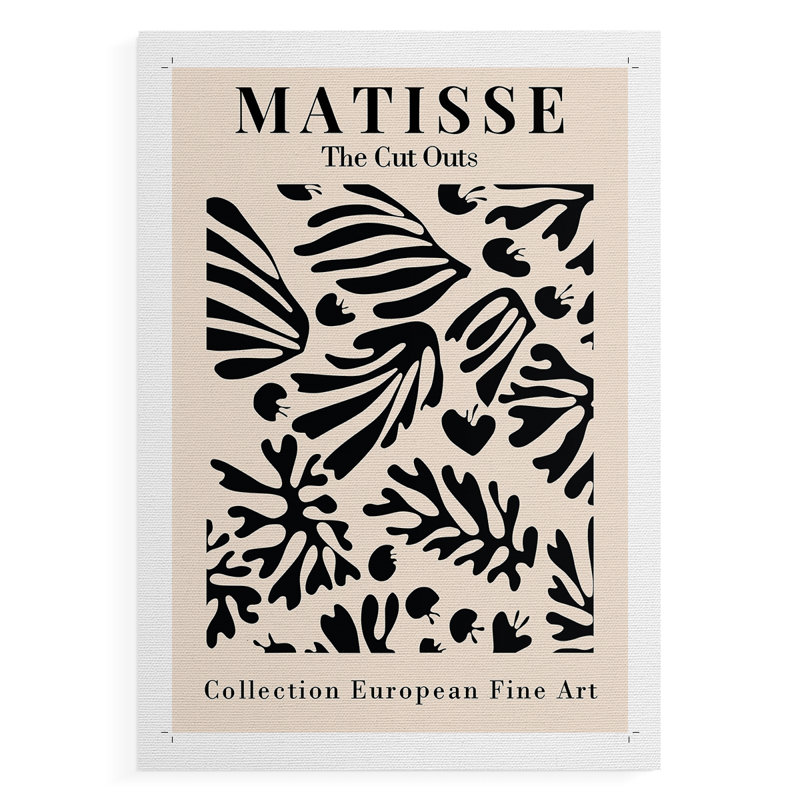 Matisse XCVI, reproduction encadrée - reproduction de toile seulement - NON-CADRE, H 48 po x l 32 po