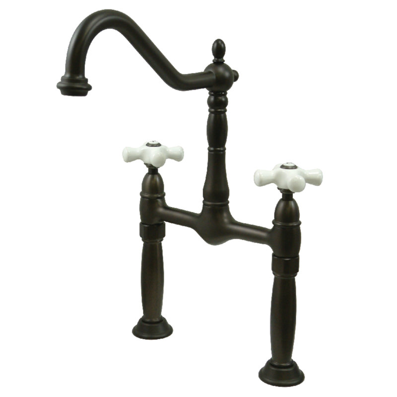 Robinet pour lavabo pour bateau Victorian, Bronze huilé