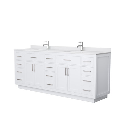 Beckett TK 84'' W Double Vanity