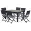 Kalem Rectangular Metal Extendable Outdoor Dining Table , 160cm cm W 115cm cm D