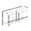 Ballinger 193.5cm Sideboard