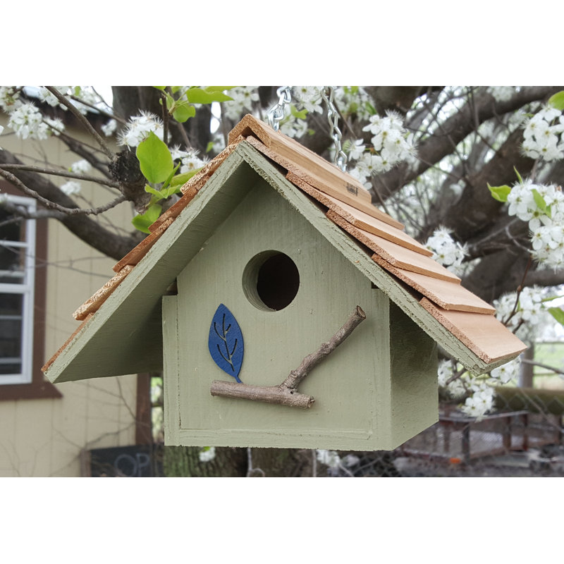Maison d’oiseaux 7 po x 9 po x 7 po Minas