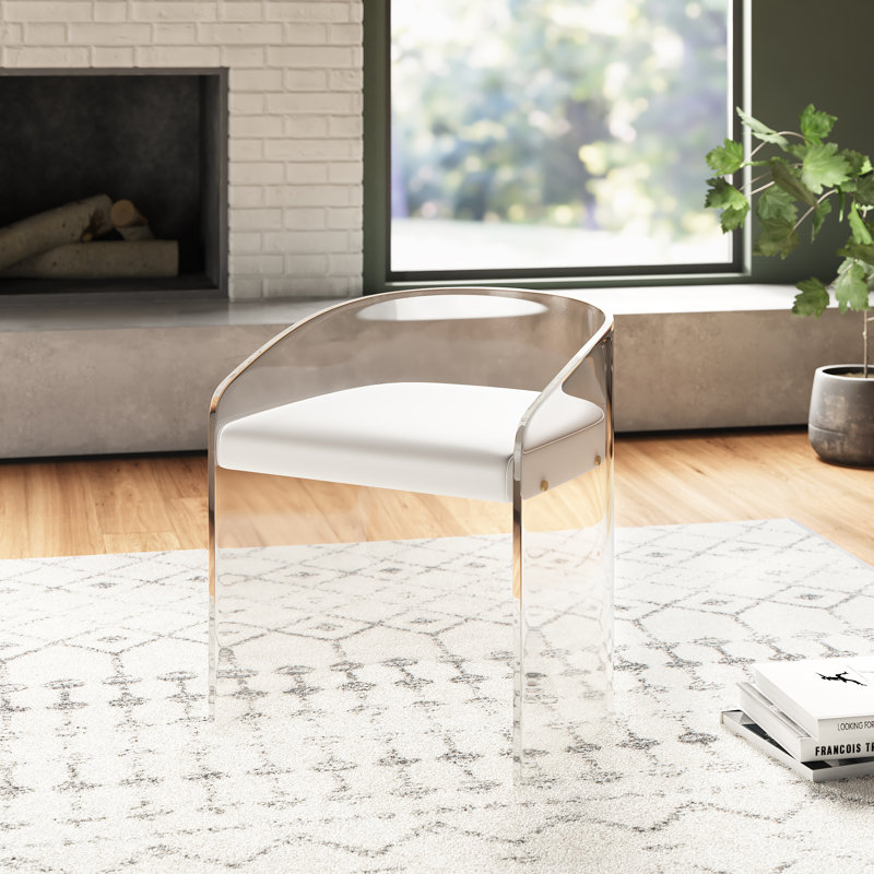 Fauteuil demi-tonneau de 20,75 po L chariot