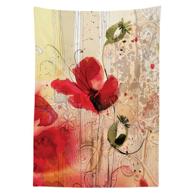 Dining Room Kitchen Tablecloth, 70" L x 52" W