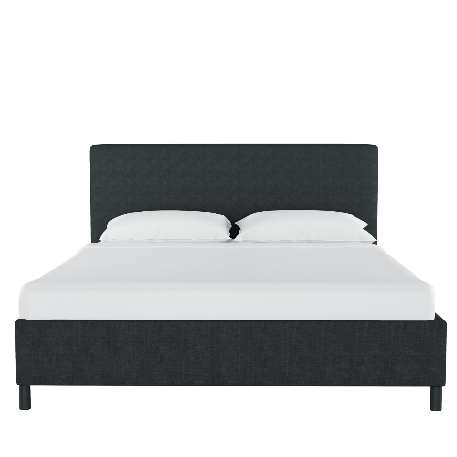 Eisley Upholstered Bed, Classic Linen Black, Full / Double