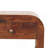 Solid Wood California Walnut Disc Nightstand, 1-Drawer-1599143073