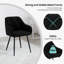 Bharmal 50.5cm H Velvet Upholstered Armchair