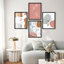 «Modern Line Art visages and Botanicals Illustration Relax Minimalist Abstract Wall Decor», 4 pièces-101519993-101519994