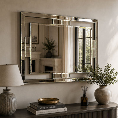 Jewett Glass Flat Wall Mirror
