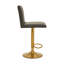 Wilksboro Swivel Upholstered Adjustable Height Counter Stool with Metal Frame-1749289054-1749289053