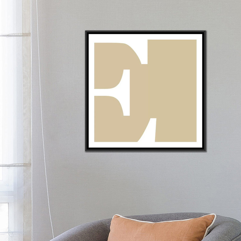 Art sur toile The Type, H 26 po x l 26 po x P 1,5 po
