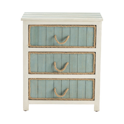 Commode décorative 3 tiroirs Harrill