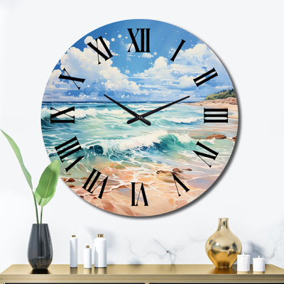 Horloge murale relaxante Beach Breezes II