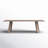Mathias Acacia Solid Wood Dining Table