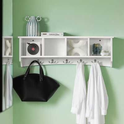 Jordane Wall 5 - Hook Wall Mounted Coat Rack