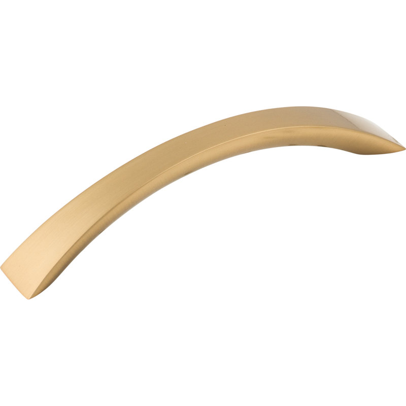 Honey Bronze Modern Arch Pull with Mounting Hardware