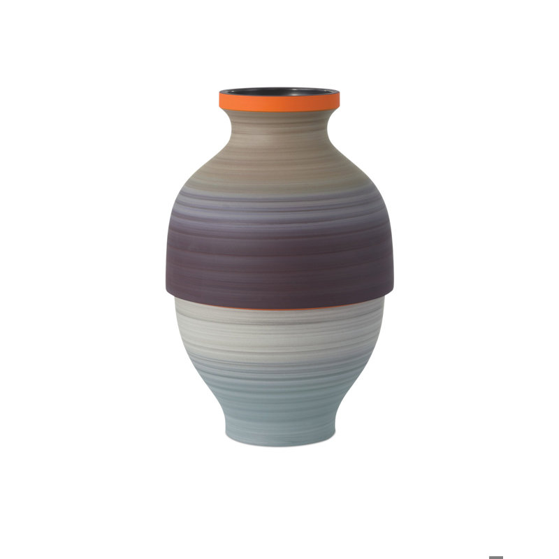 Happy 80's Handmade Ceramic / Porcelain Table Vase