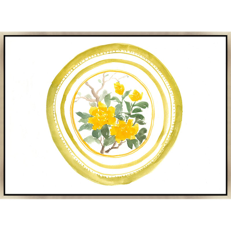 Visions II Print by Helen Parker, 31.5" H x 41.5" W x 1.5" D, Image Brush Gel