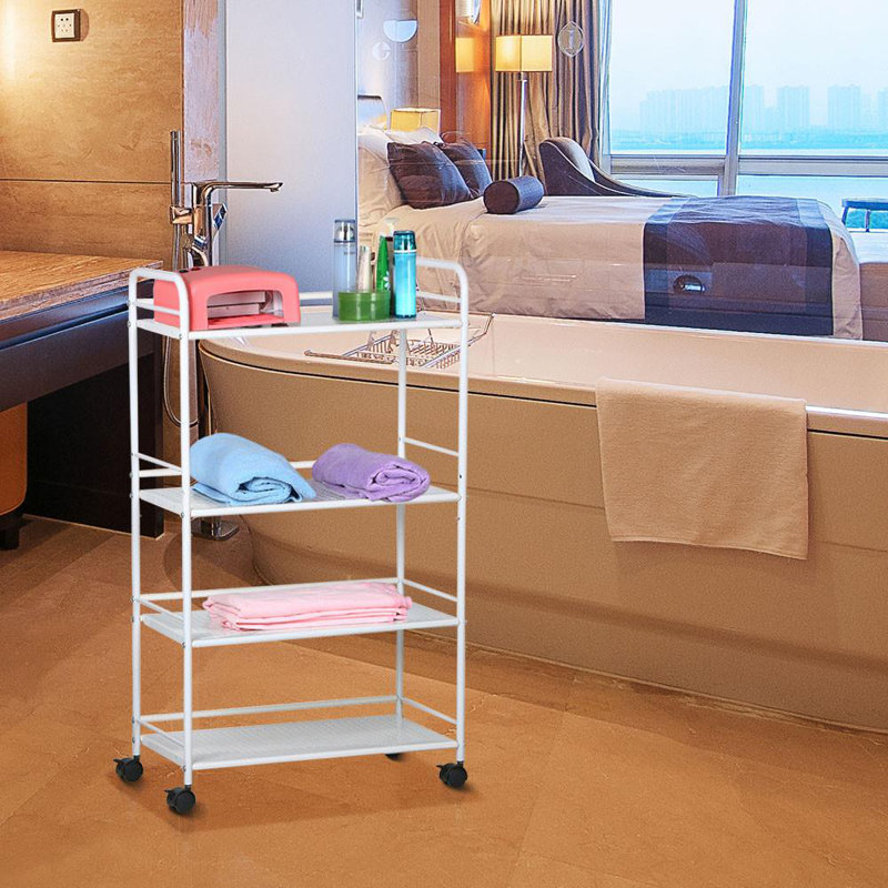 100cm H x 59cm W Utility Cart with Wheels
