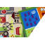 Tapis vert / bleu / rouge Swank-1539927896