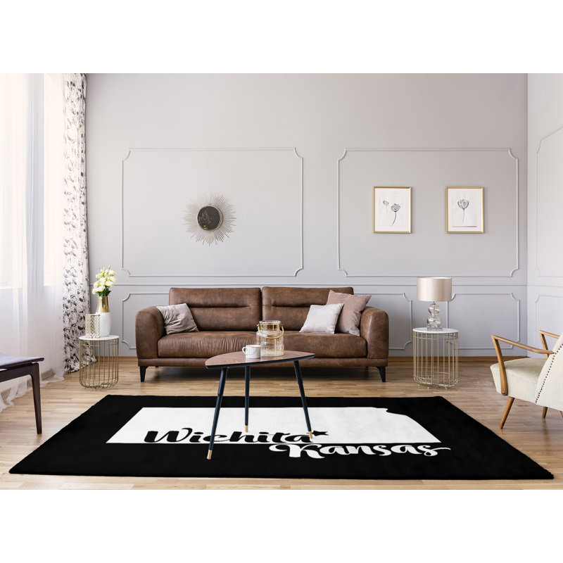 Chenille Indoor Rug, Round 5'